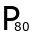 known product p80 comminution icon