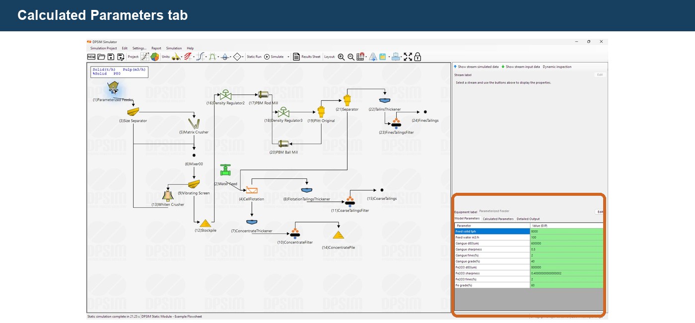 Editing Equipment and Model Parameters in DPSIM