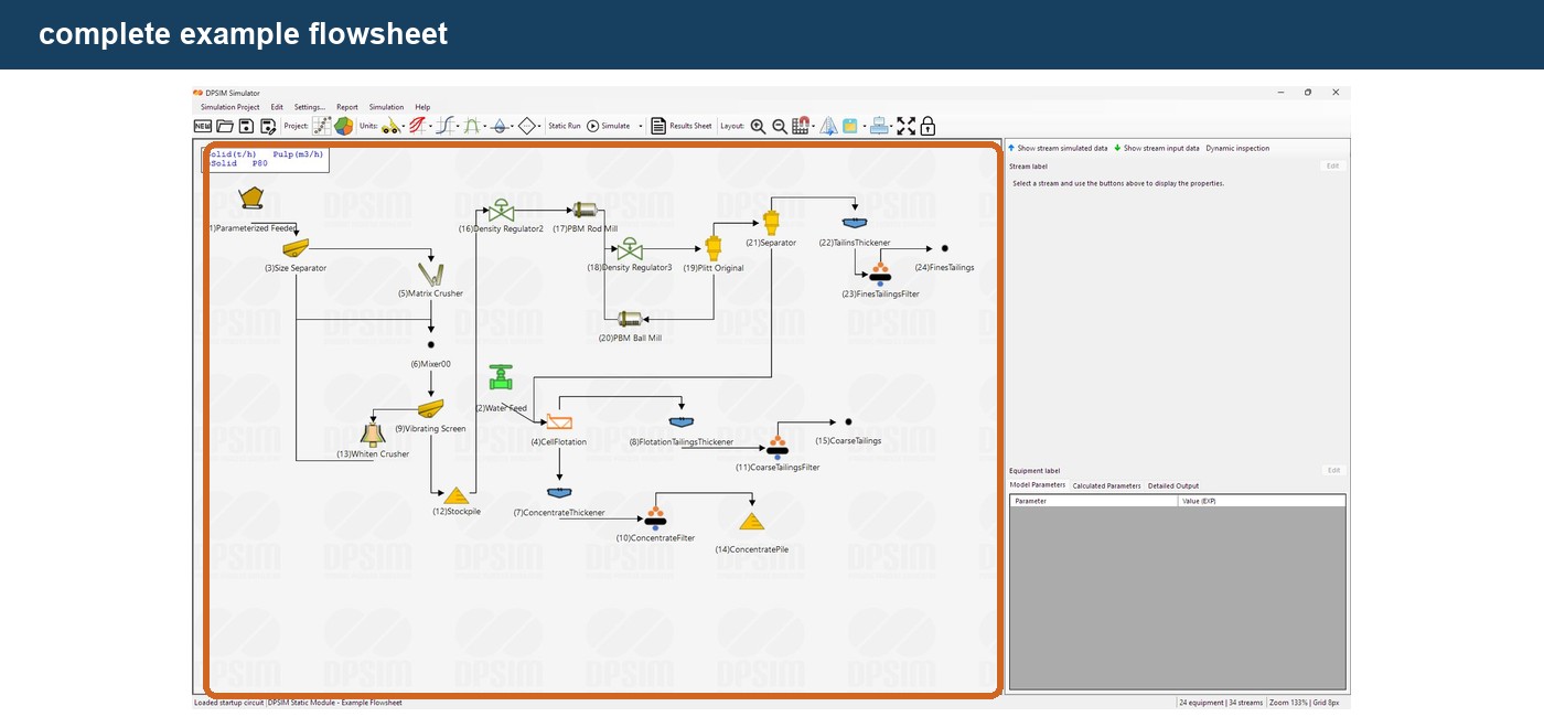 Editing Equipment and Model Parameters in DPSIM