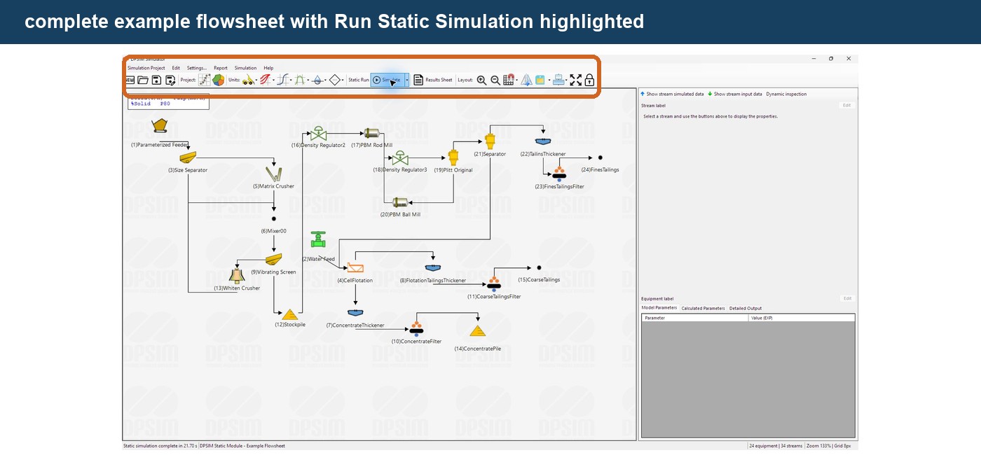 Running a Static Simulation in DPSIM
